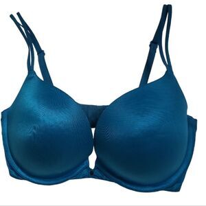 VICTORIA'S SECRET Cobalt Aquamarine Very Sexy PushUp Gel Bra 32DD *DISCONTINUED*